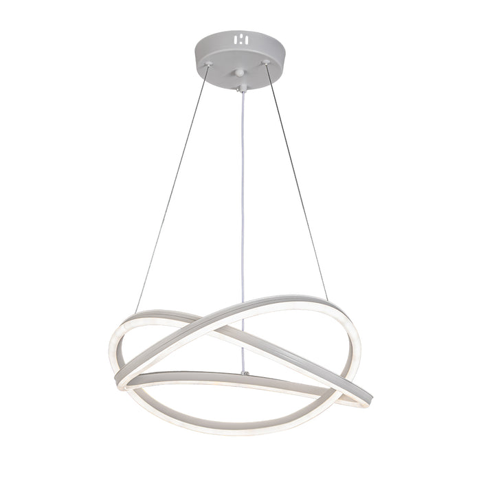 Chandelier Three Colour LED Light WH 25CL-06-WH-TC