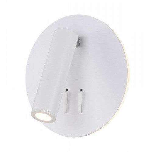 Circular Bedside LED Reading Light