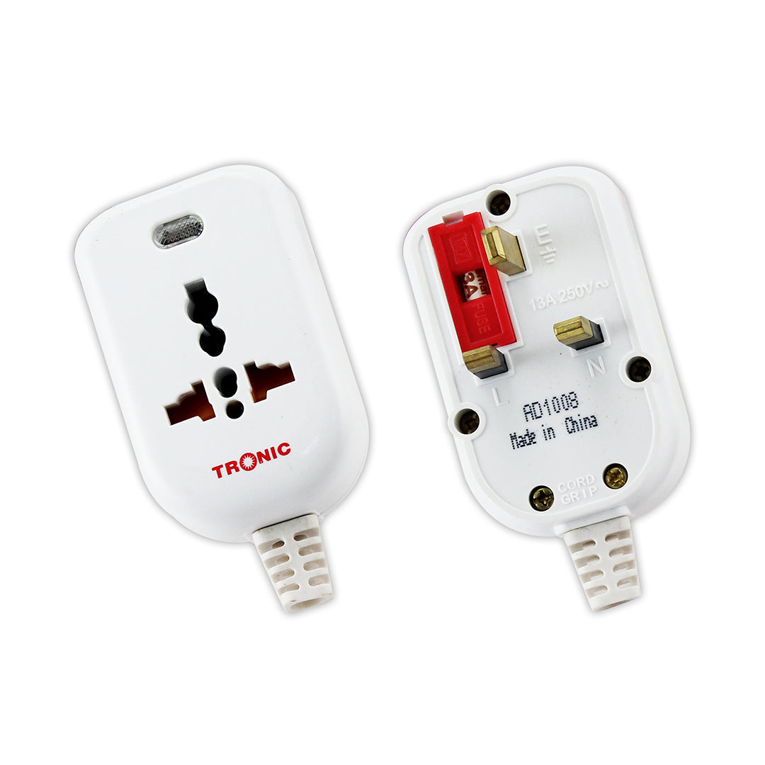 Squre pin to Universal Conversion - 13A Square Pin To Universal ...