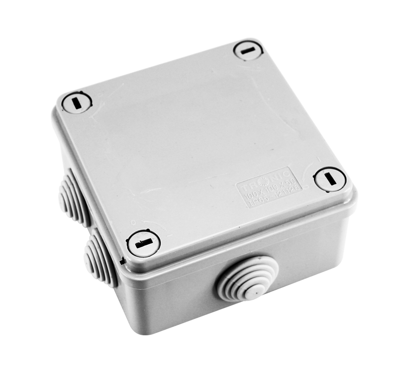 Waterproof Adaptor Box 100X100X50 – Tronic Tanzania