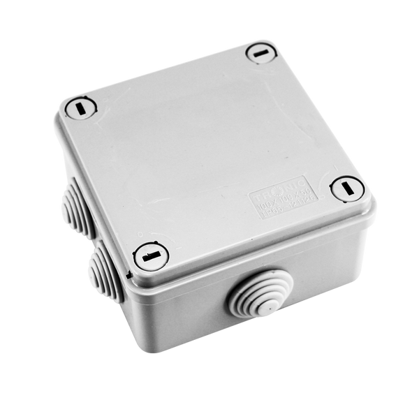 Waterproof Adaptor Box 100X100X50 - Tronic Tanzania