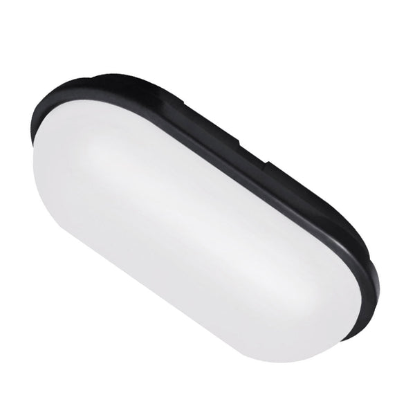 Black Oval LED Bulkhead 15 Watts - Tronic Tanzania