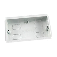 Compartment Trunking Twin Box PVC 100mmx50mm - Tronic Tanzania