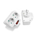Power Strip With Switch 1-2 WAY EU Plug 2 Pin - Tronic Tanzania