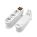 Power Strip With Switch 1-3 WAY EU Plug 2 Pin - Tronic Tanzania