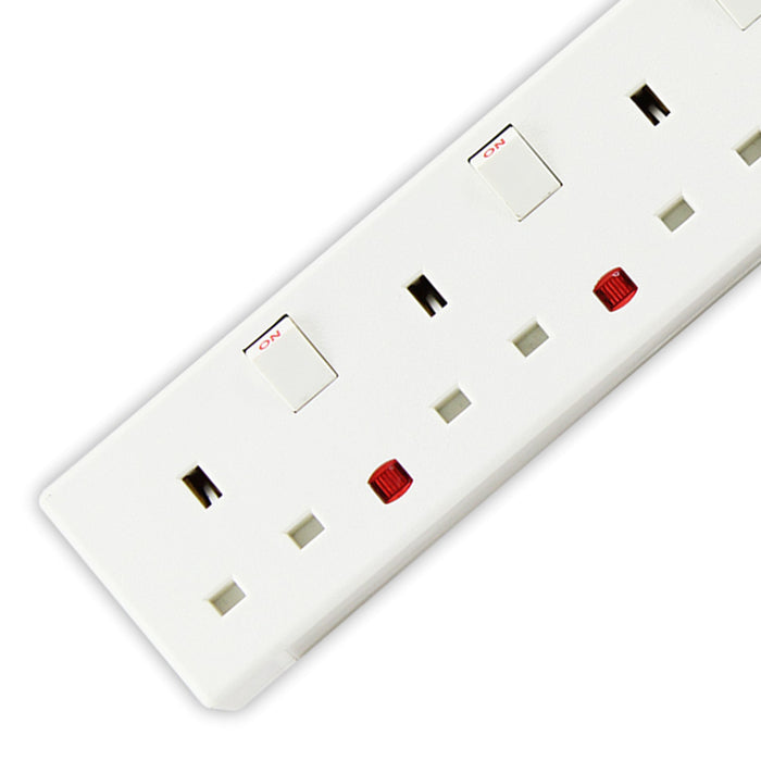 Extension Code 4 Way 4 Way Extension Cord with Neon EC 4954 – Cash Sale Stores Limited