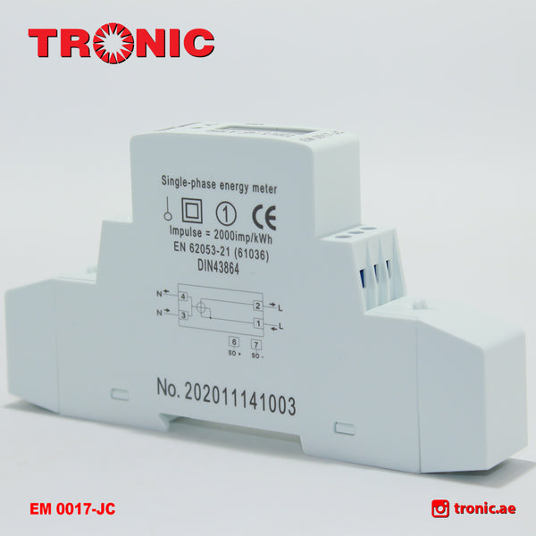 Single Phase Energy Meter EM 0017-JC