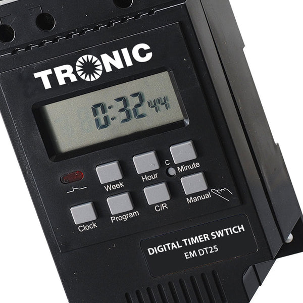 Digital Timer Switch 25Amps - Tronic Tanzania