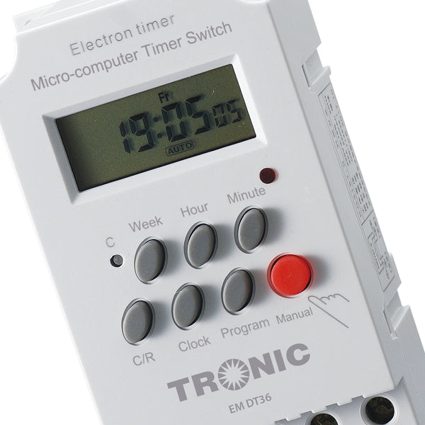 Digital Timer Switch 25Amps - Tronic Tanzania