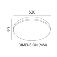 Simple LED Changeable (3 Shades) Ceiling Light - Tronic Tanzania