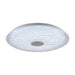 Patterned White Glass LED Changeable (3 Shades) Ceiling Light - Tronic Tanzania