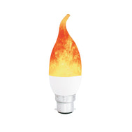 4 Watts Flame Candle Tail LED B22 (Pin) Bulb - Tronic Tanzania
