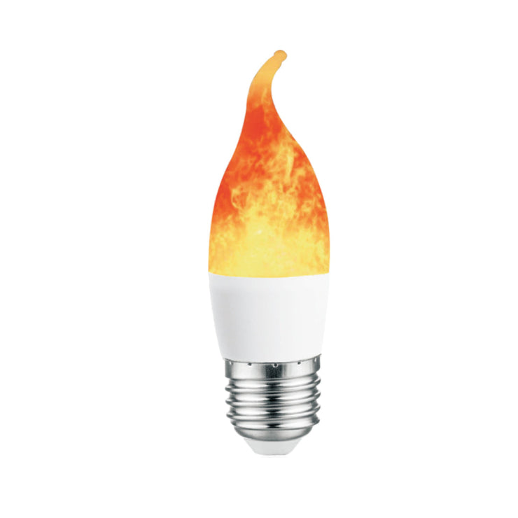 4 Watts Flame Candle Tail LED E27 (Screw) Bulb - Tronic Tanzania