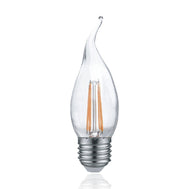 4 Watts Filament Candle Tail LED E27 (Screw) Bulb - Tronic Tanzania