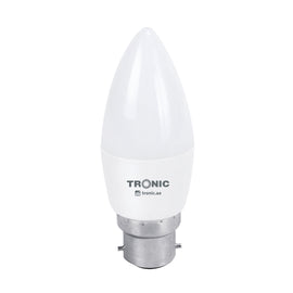 7 Watts Candle LED Warm White B22 (Screw) Bulb - Tronic Tanzania