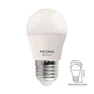 6 Watts Golf Warm White LED E27 (Screw) Bulb - Tronic Tanzania