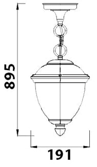 Outdoor Hanging Lamp - Tronic Tanzania