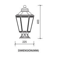 Ornamental Outdoor Gate Lamp - Tronic Tanzania