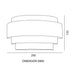 Modern Up Down Wall Light - Tronic Tanzania