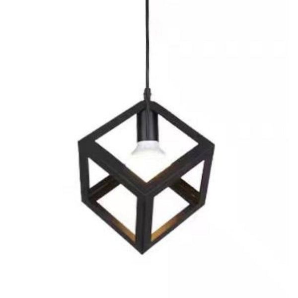 Black Square Cage Pendant Light - Tronic Tanzania