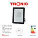 Black LED Floodlight 10 Watts - Tronic Tanzania