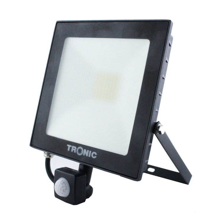 Black LED Motion Sensor Floodlight 30 Watts - Tronic Tanzania