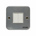 Metal Clad 2 Gang 2 Way Switch - Tronic Tanzania