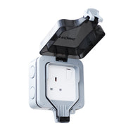 Waterproof Single Socket 13Amps - Tronic Tanzania