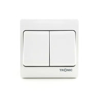 Big Button 2 Gang 2 Way Switch - Tronic Tanzania