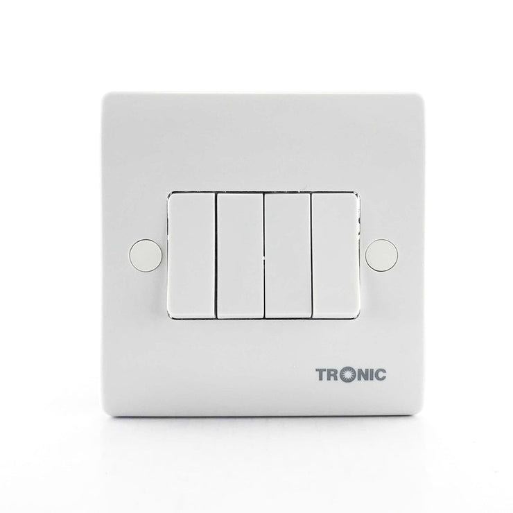 Tronic 4 Gang 2 Way Switch - Tronic Tanzania