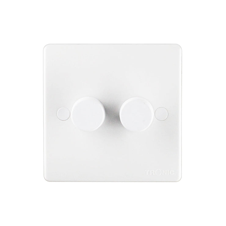 Dimmer 2 Gang Switch - Tronic Tanzania