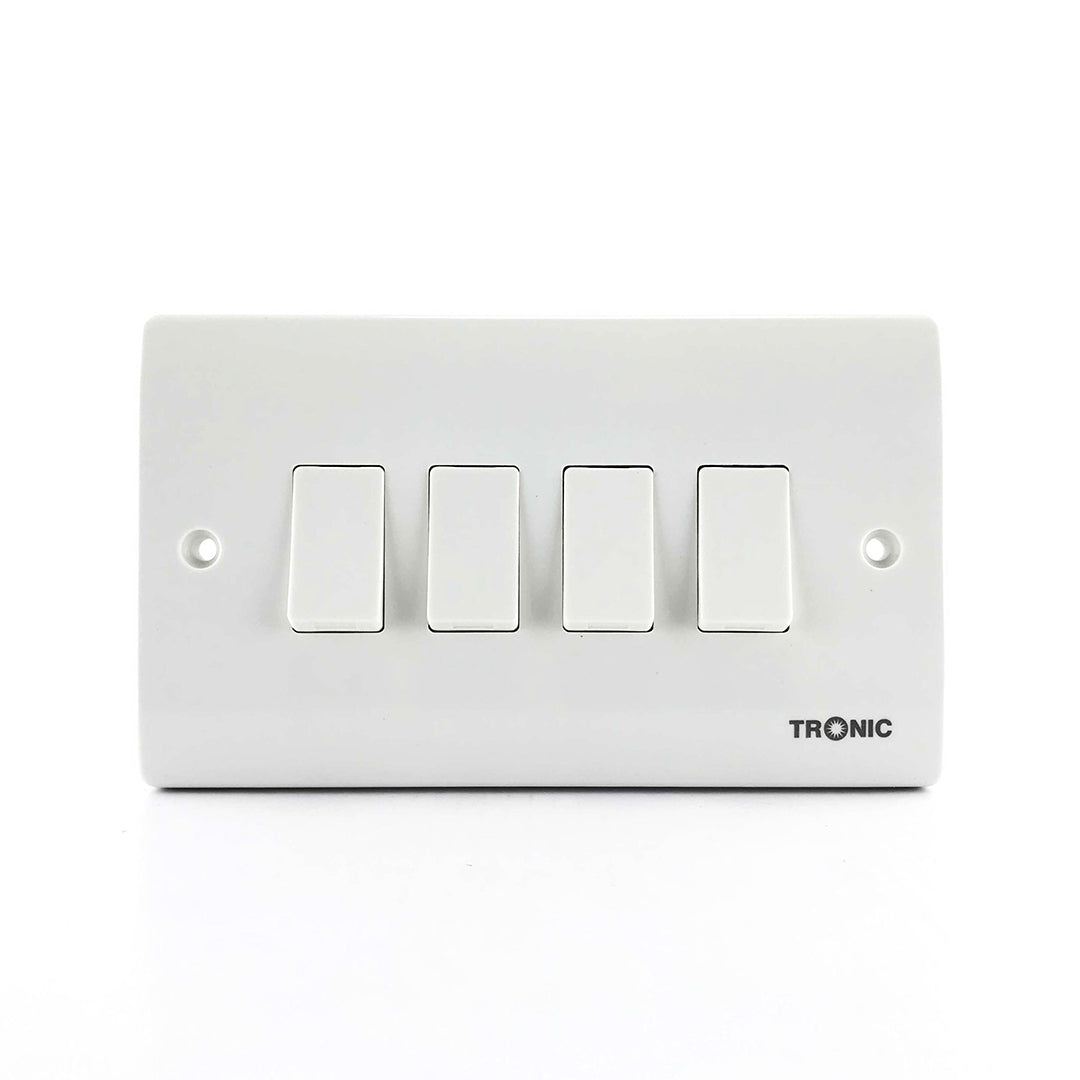 4 Gang 2 Way Switch Standard – Tronic Tanzania