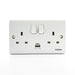 Twin Socket with USB - Tronic Tanzania