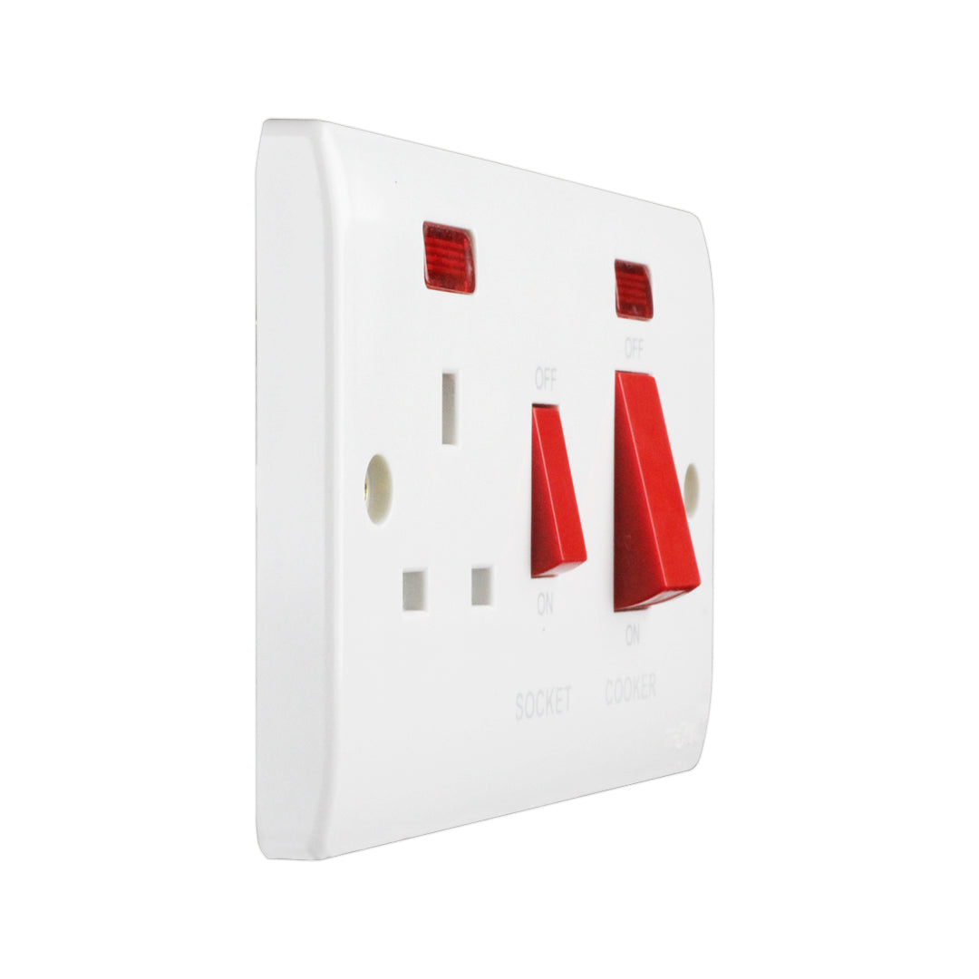 Cooker Control Unit With Switch Socket – Tronic Tanzania