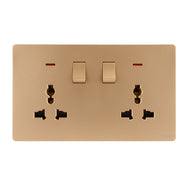 Universal Switch Socket Twin