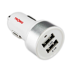 Adaptor Car Charger with 2 USB - Tronic Tanzania