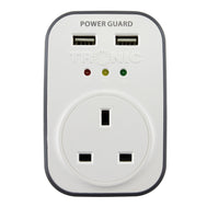 Power Guard with 2 USB Ports 13Amps - Tronic Tanzania