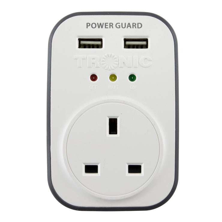Power Guard with 2 USB Ports 13Amps - Tronic Tanzania