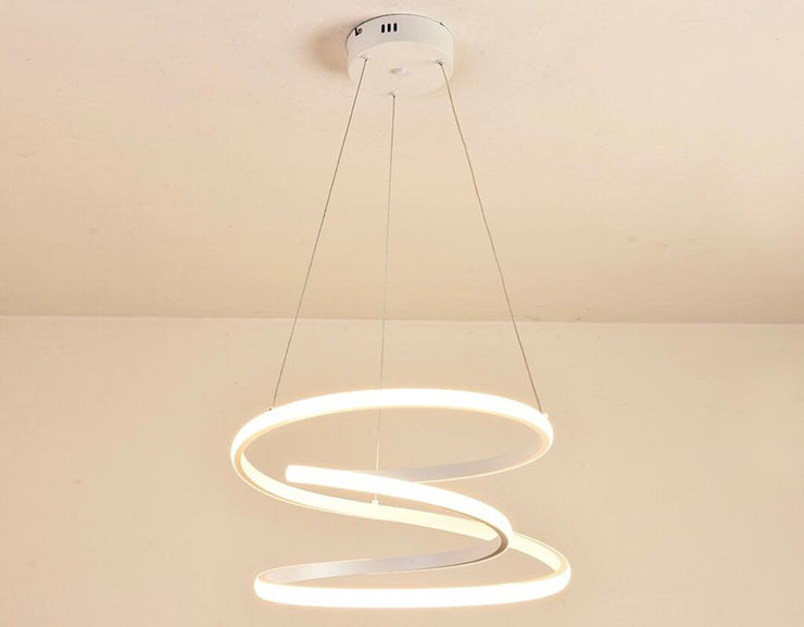 Modern Circular LED Pendant Light