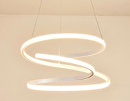 Modern Circular LED Pendant Light