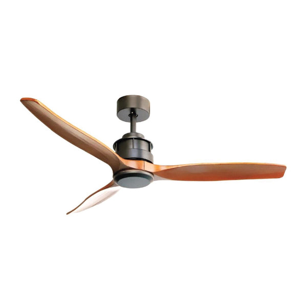 Ceiling Fan Wood Blade 52 Inch With Remote