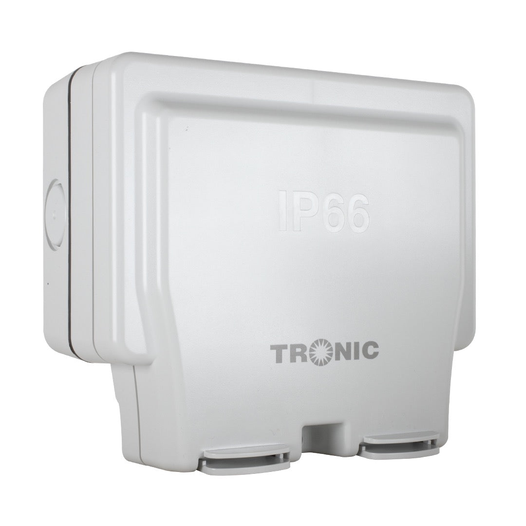 2 Gang Socket Enclosure IP66 – Tronic Tanzania