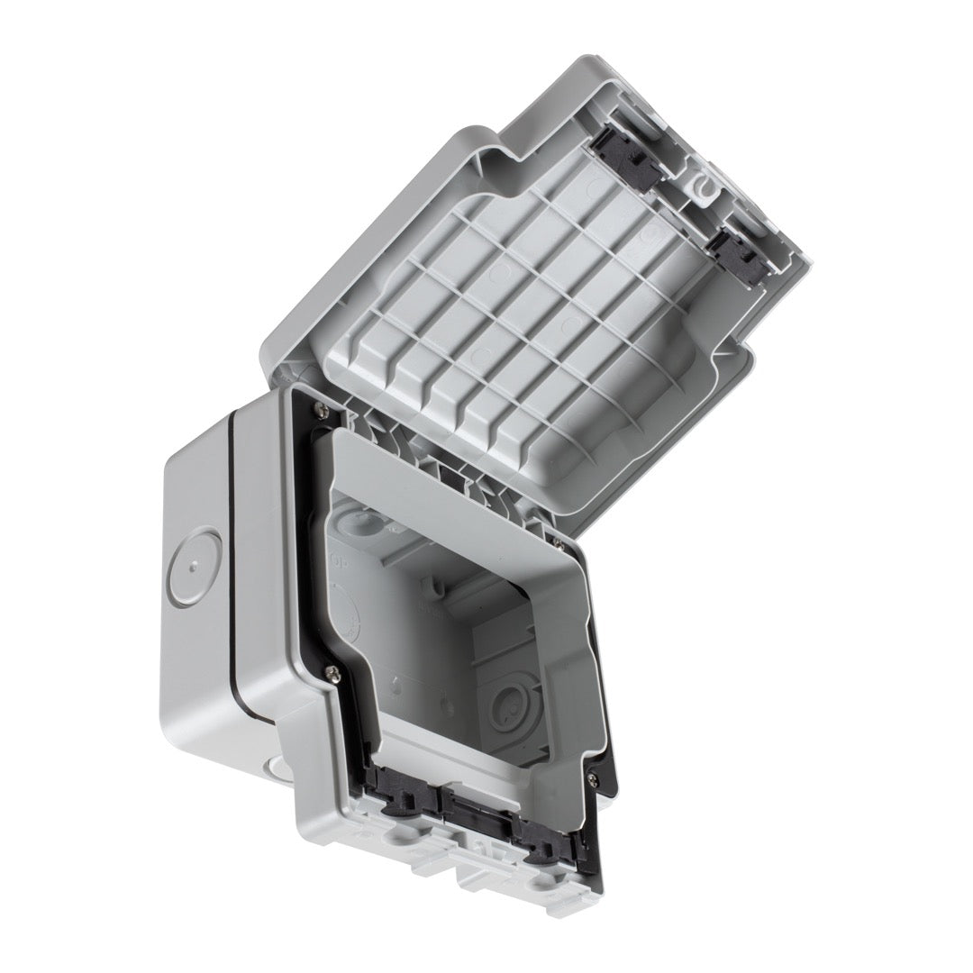 2 Gang Socket Enclosure IP66 – Tronic Tanzania